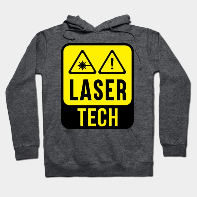 Laser Tech Hoodie by Markyartshop